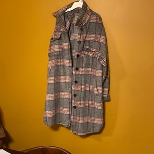 Forever 21 plaid shacket